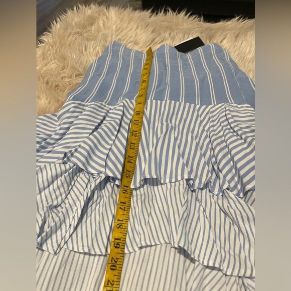 NWT One Hart tiered ruffle high low skirt - Picture 8 of 9